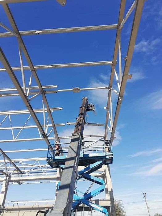 Vand hala metalice oferim proiect fundatii pardoseli beton panouri dok