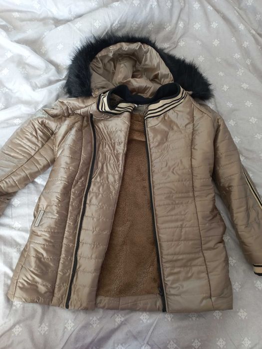 Geaca de iarna foggi si bluza crop top 36 38