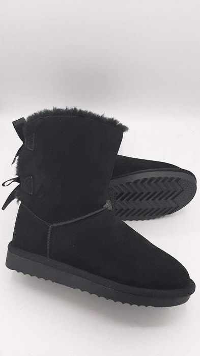 Ghete / cizme UGG Bailey bow , piele naturala, 35-40