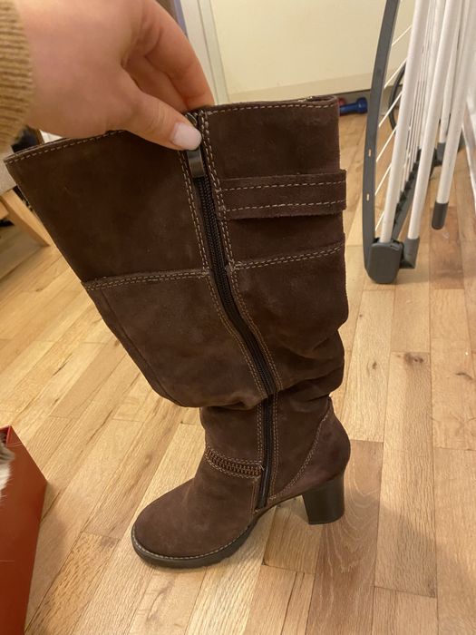 Дамски ботуши естествена кожа