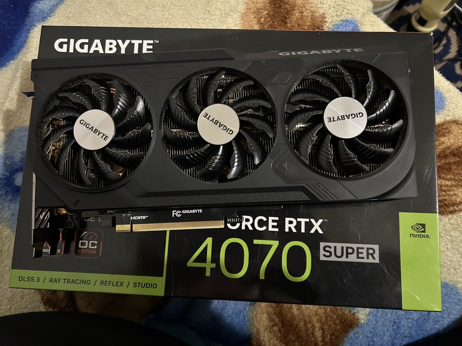Nvidia RTX 4070 Super Gigabyte 12GB, Cu Garantie