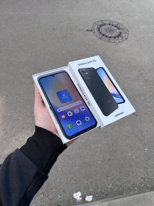 Samsung Galaxy A34 5G 128 Gb Negru Dual Sim(dezmembrez telefoane)