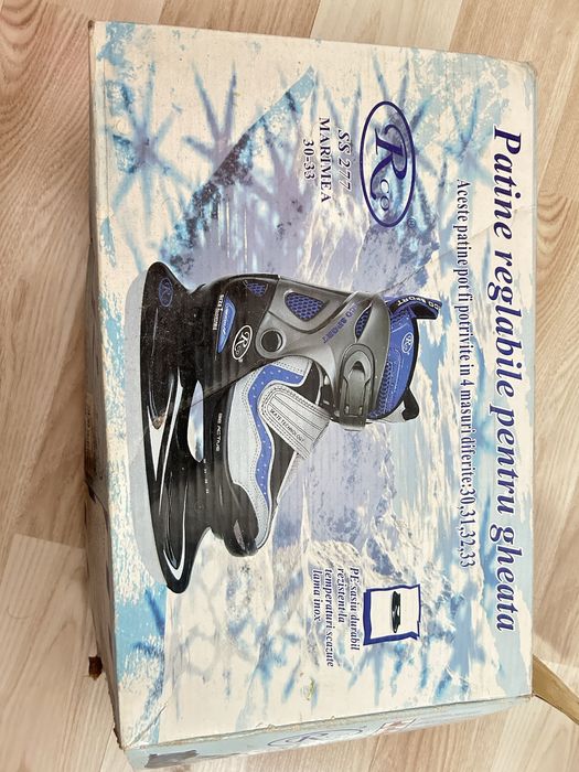 Patine reglabile pentru gheata 30-33 • Nou cu eticheta
