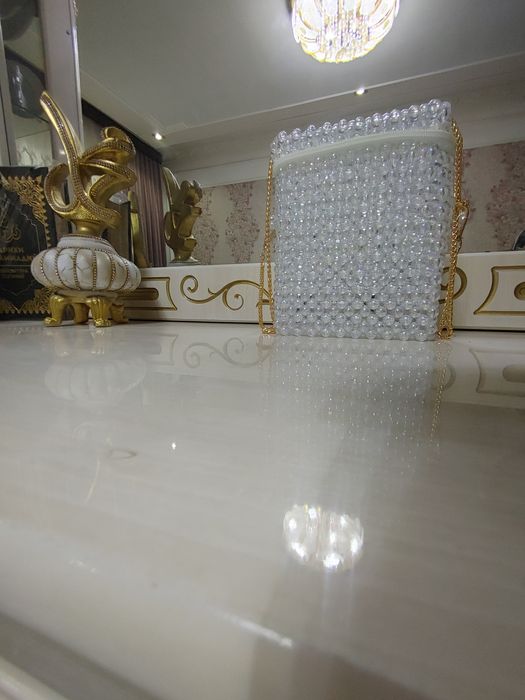 Vecherniy ko'ylak. Munchoqdan sumka