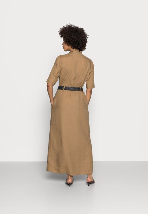 Новое платье в пол натуральный лён