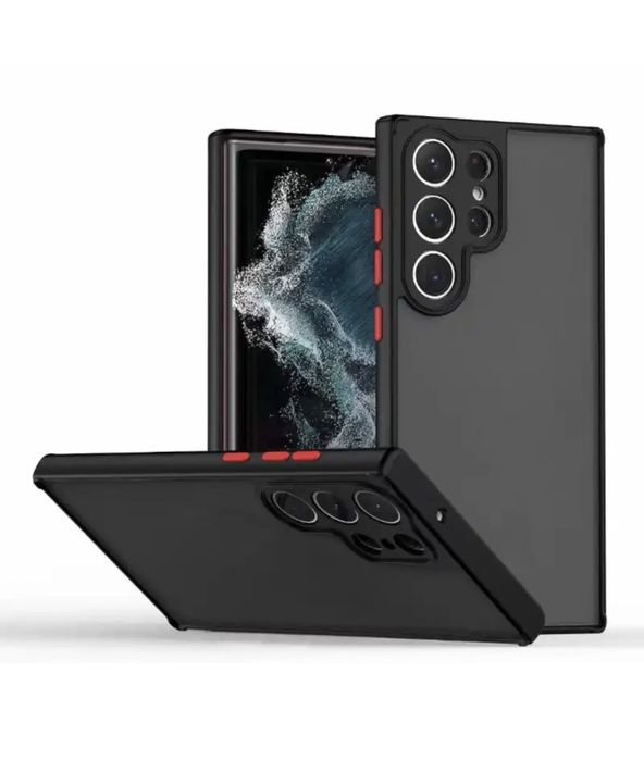 Husa Hybrid Samsung S21/S22/S23/S24/S25 Plus Ultra Slim 0,25 Spate Mat