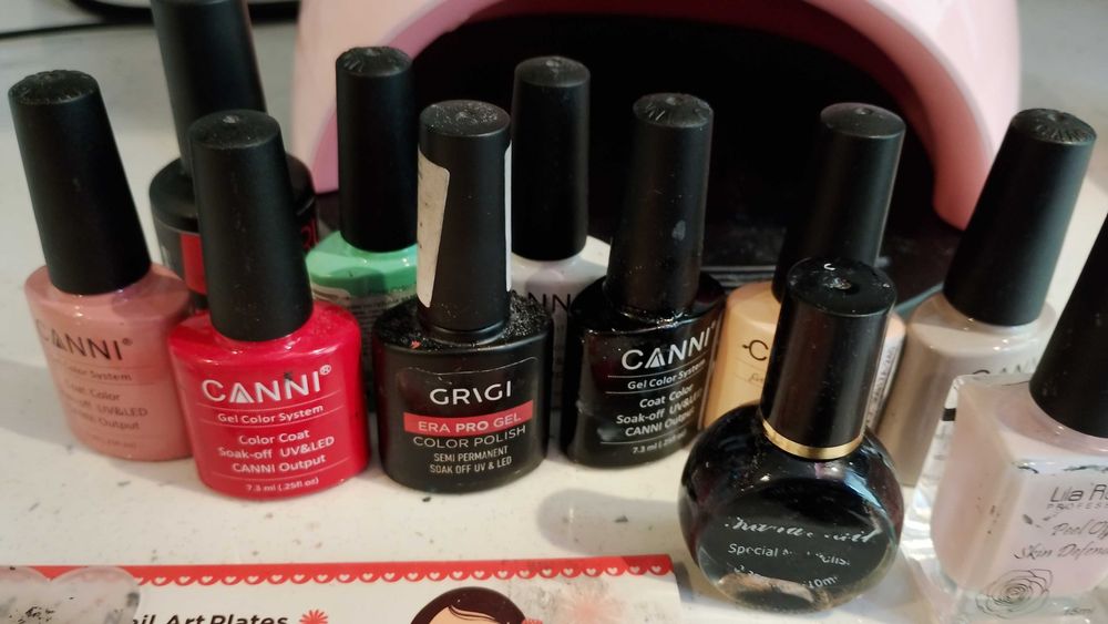 Комплект за гел лак с Ув печка