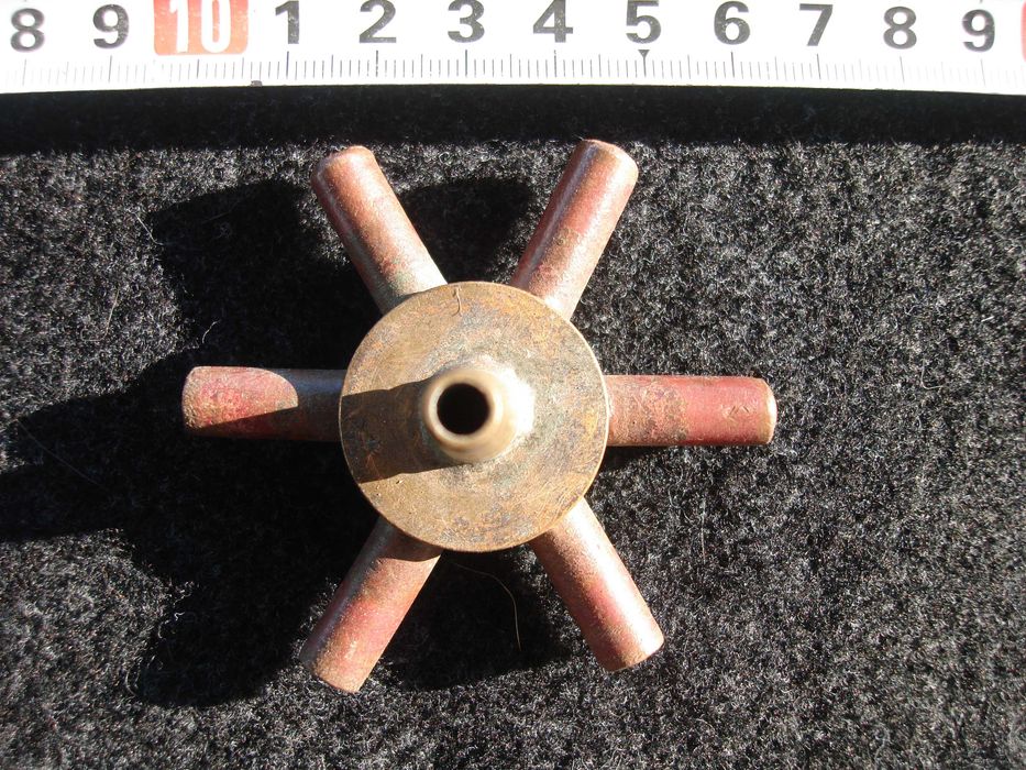 шестторен газов разпределител  за газови котлони