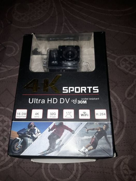 Спортна камера за мото,зимни и водни спортове