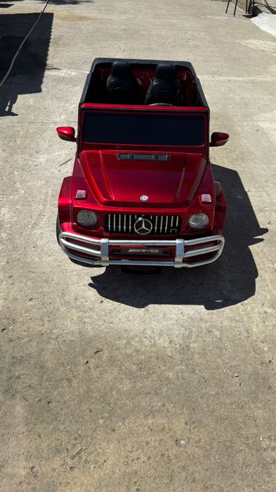Mașinuță electrica Mercedes G63 XXL roșu de doua locuri