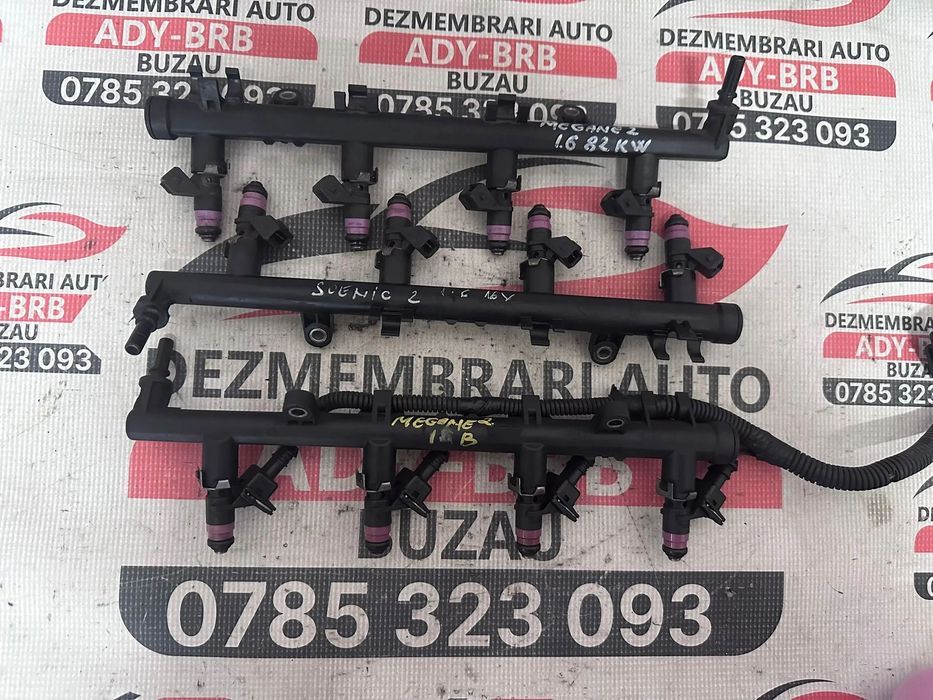 rampa de injectoare renault megane 2 1.6 16 v
