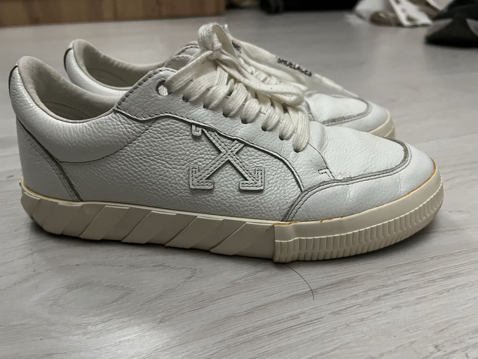 Оригинальные Off-White Low Vulcanized White, размер 41