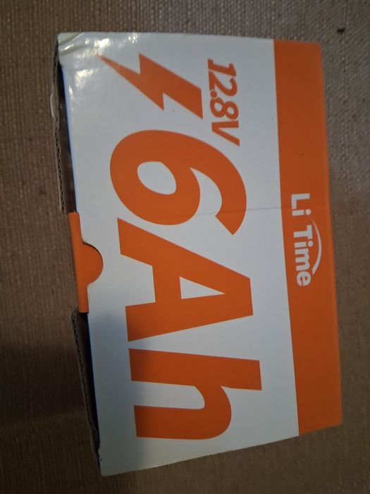 Baterie nouă de 6 Ah.128 V.