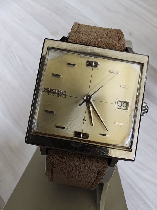 Ceas Seiko TV Dial Manual 33 mm Funcționează excelent!
