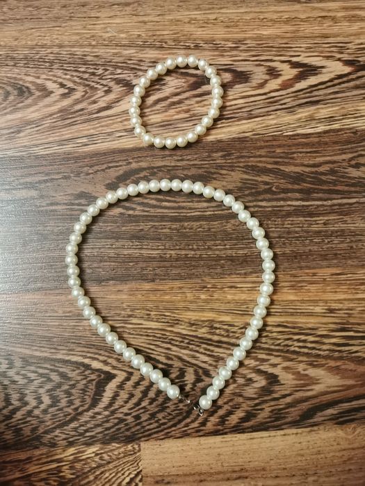 Бусы, браслет из жемчуга