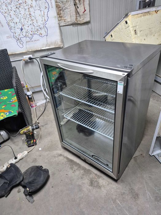 Vitrina bauturi inox  profesionala