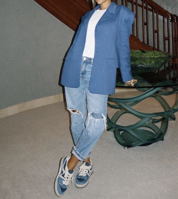 Fendi denim кецове