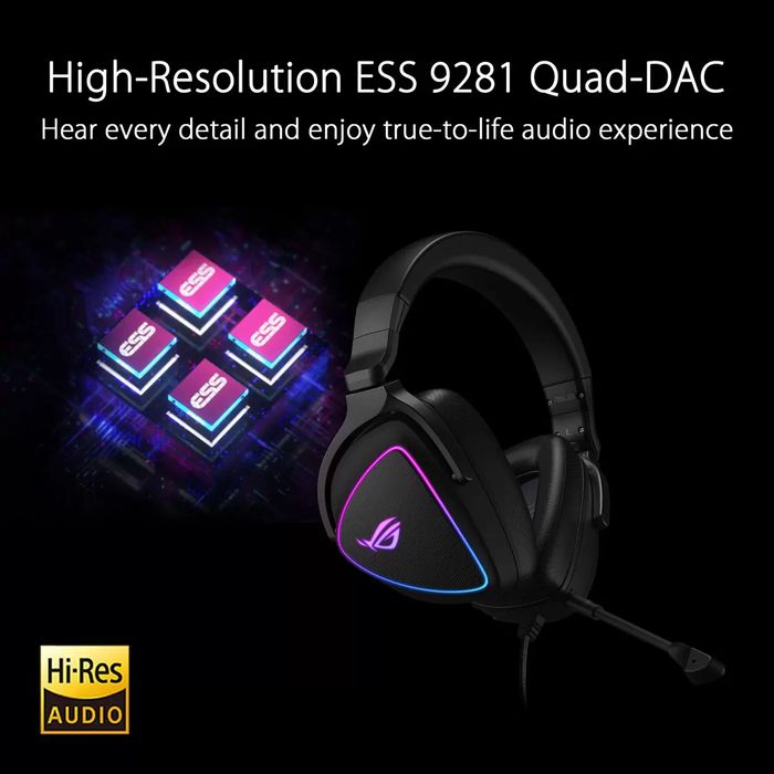 ASUS ROG Delta S Wired RGB Gaming Headset