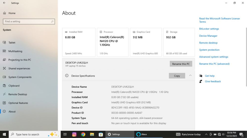 Hp Laptop Sotiladi Kafolati bilan