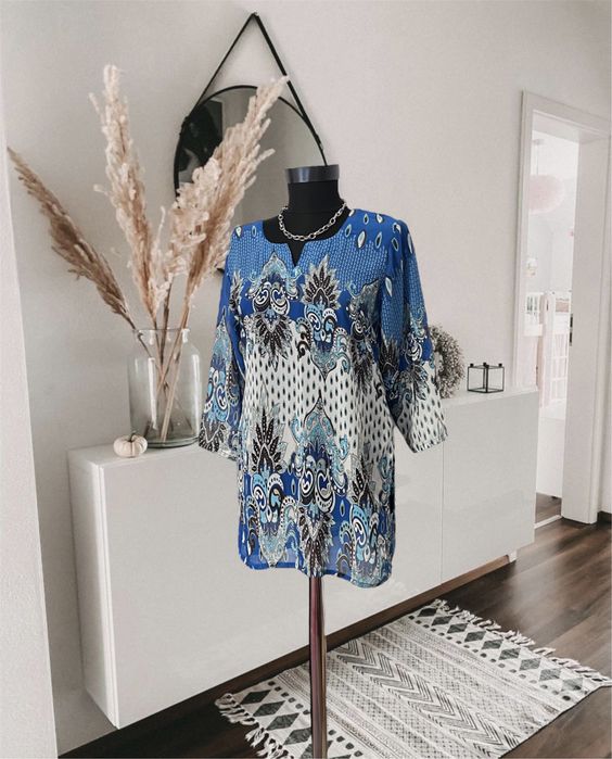 Rochie albastra voal pentru plaja marime XS S