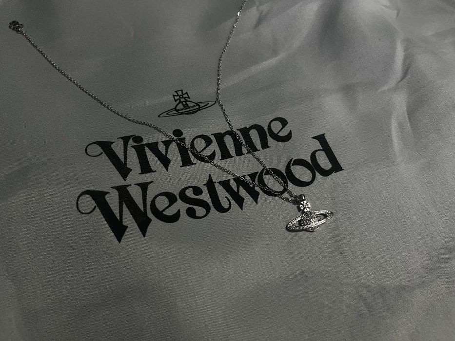 Vivienne Westwood Saturn Iced Out