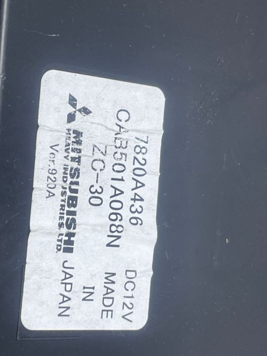 Modul clima 7820A436 Mitsubishi ASX 1 [2010 - 2012] 1.8 di-d 4N13