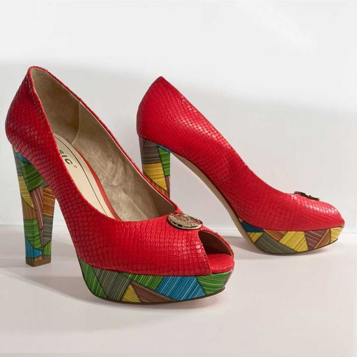 Basik editions туфли красные 39