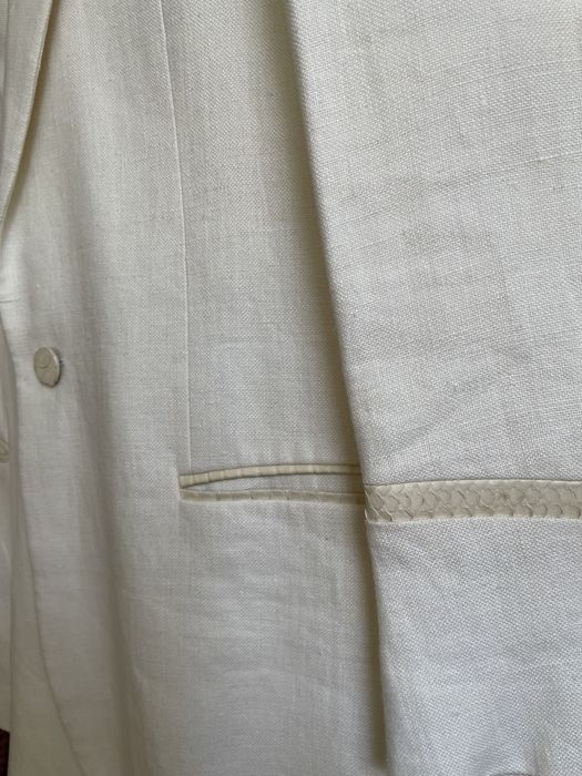 Льняной пиджак Gianni Versace