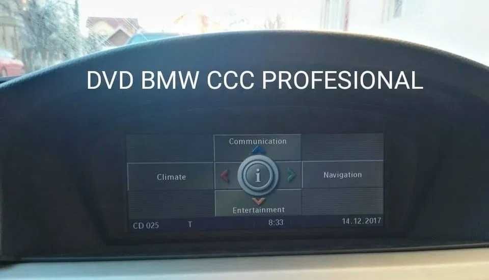 DVD Harti Navigatie BMW Road Map Profesional  & Business CCC