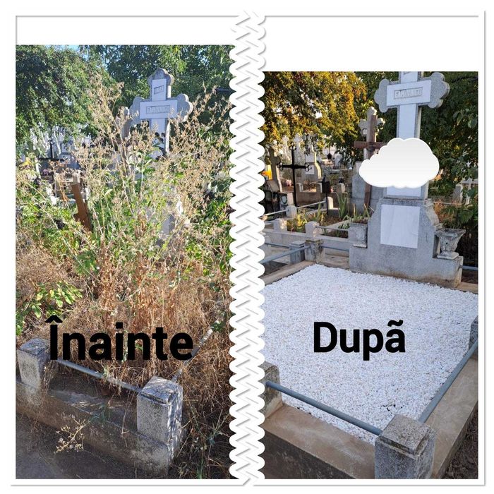 Toaletare  / ingrijiri locuri de veci /  Morminte
