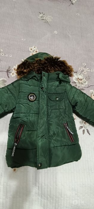 Теплая куртка на 3 года