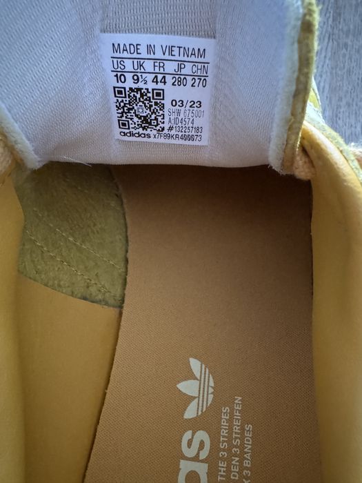 Pantofi Adidas originals Bermuda - Gold, noi cu eticheta, marime 44