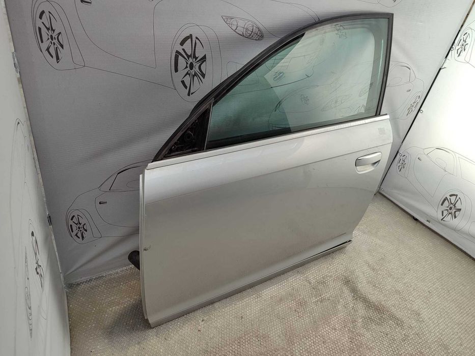 Ușă Față Stânga Audi A6 S6 C6 4F Sedan Gri Cod Culoare 5B / Y7W 2007 / [2004-2011] / 4F0831051F (3B)