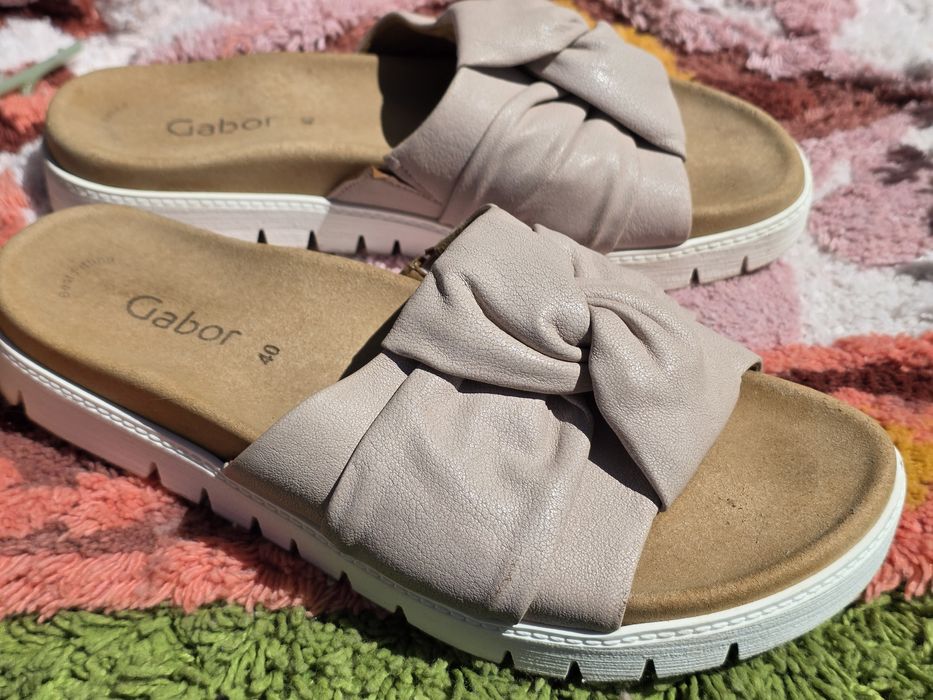 Gabor чехли естествена кожа