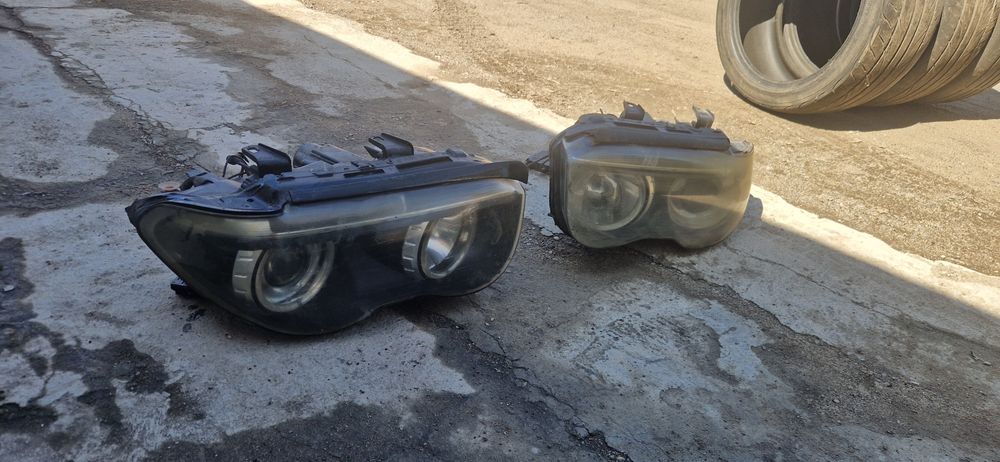 Фары на бмв Е65 оригинал.