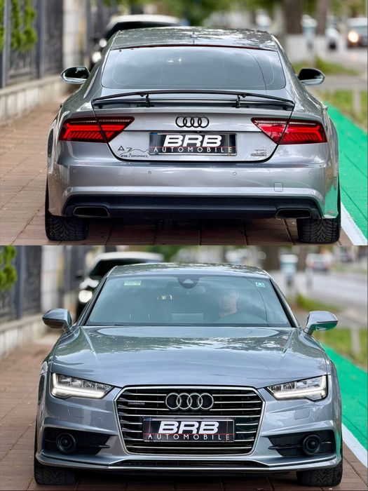 • Audi A7 Facelift 2015 • 3.0 Quattro 272 cp / 3 x S-Line / Parc Auto • Rate • Garantie •