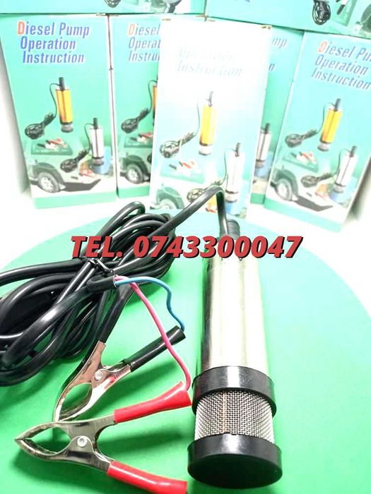 Pompa Transfer Lichide Combustibil Uleiuri 12v 8500rpm