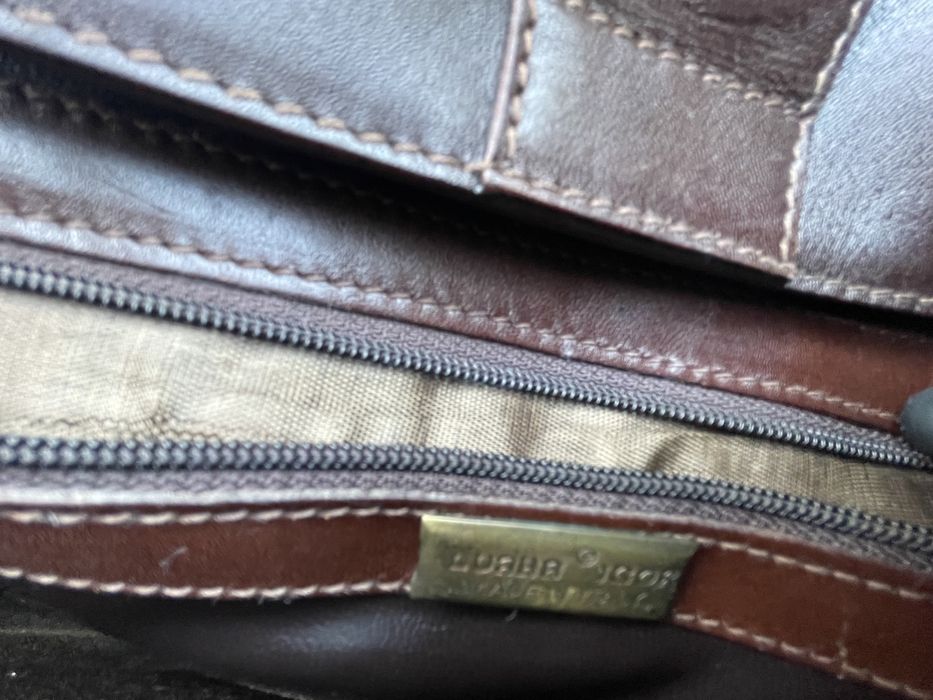 Geanta Luana Igor  piele naturala made in italy ,model deosebit purtat