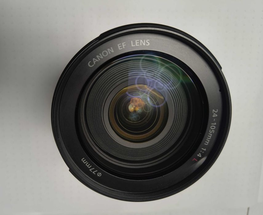 Obiectiv foto Canon EF 24-105mm f/4L IS USM Full Frame– obiectiv profesional seria L