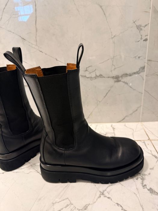 Боти естествена кожа Bottega Veneta