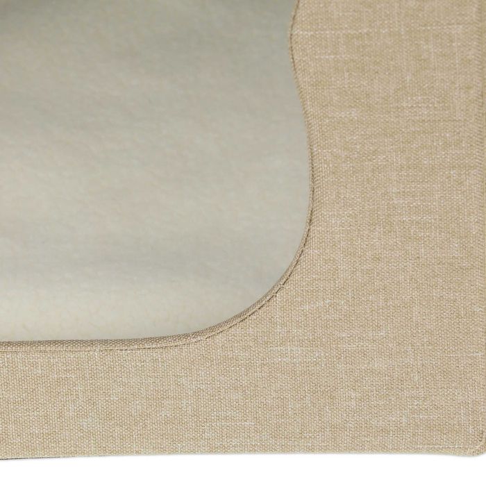 Taburet pliabil cu culcus pentru pisici 2 locuri de dormit perna capac