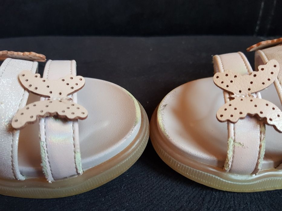 Детски сандали, розови, 28 номер, 17 см, Apawwa