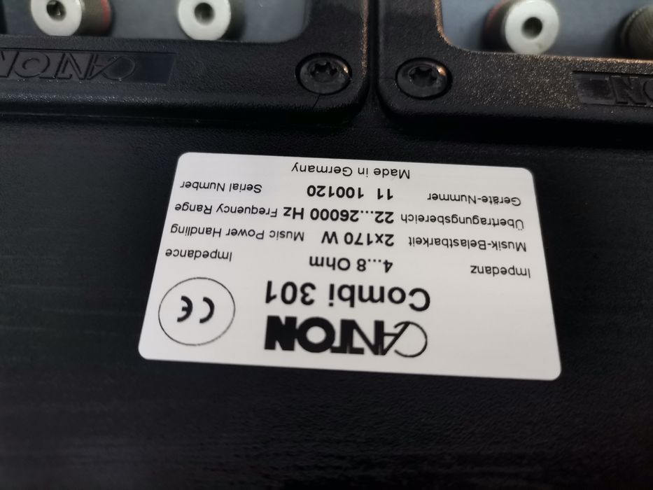 Canton sub combi 301