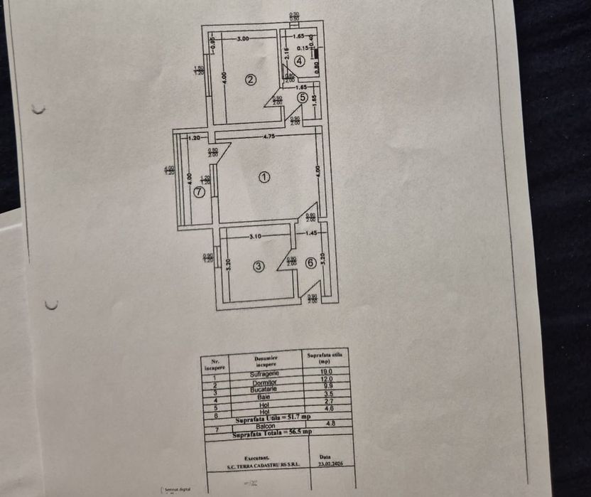 Apartament 2 camere Slatina zona Steaua