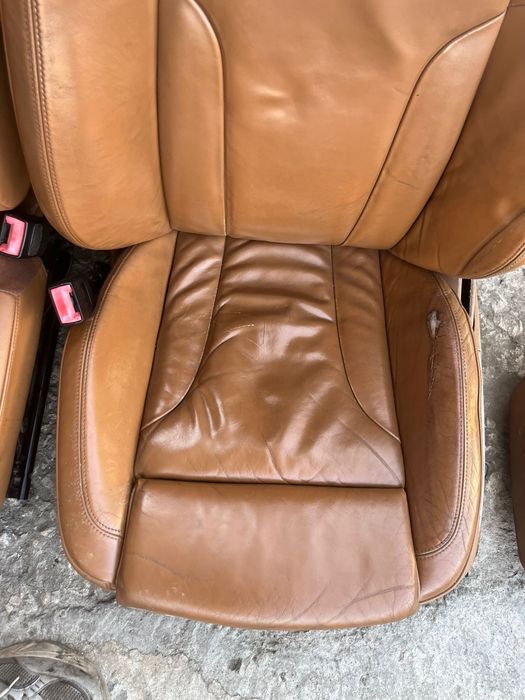 Кожен S-line салон Audi Q7 подгрев ЕЛ Седали Ауди КЮ7 Н869 Exclusive