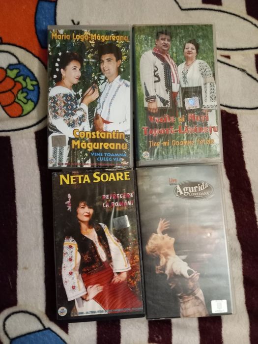 4 casete video muzică românească