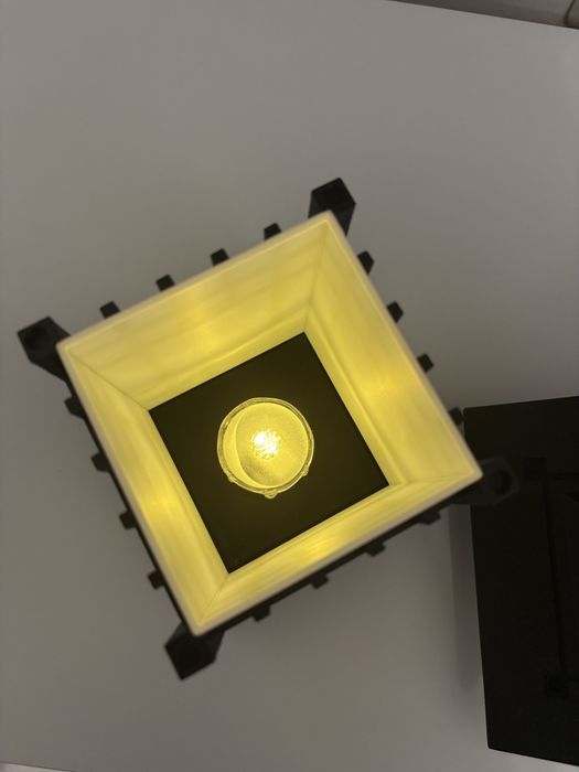 Lampă decorativă Pagoda, fără fir, 23 cm, negru