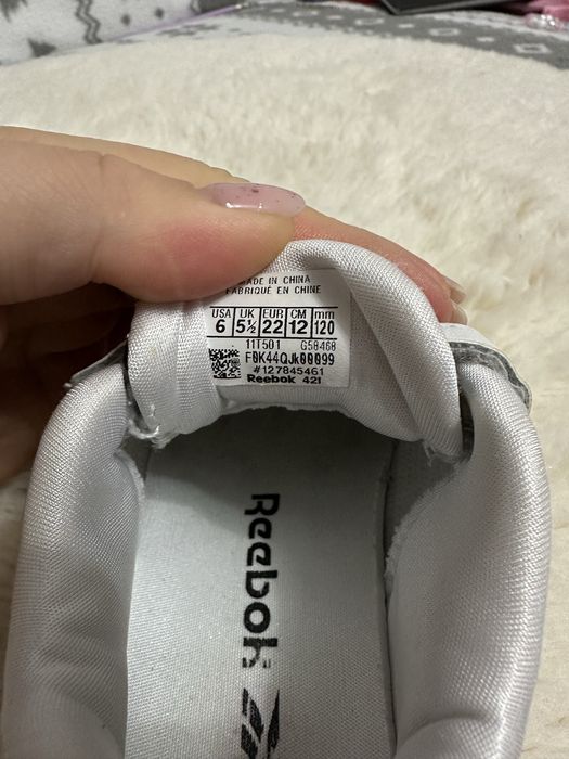 Vand tenisi reebok copii masura 22, 12 cm