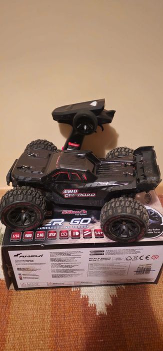 MJX Hyper Go 1/14 Brushless Truggy RTR радиоуправляема количка