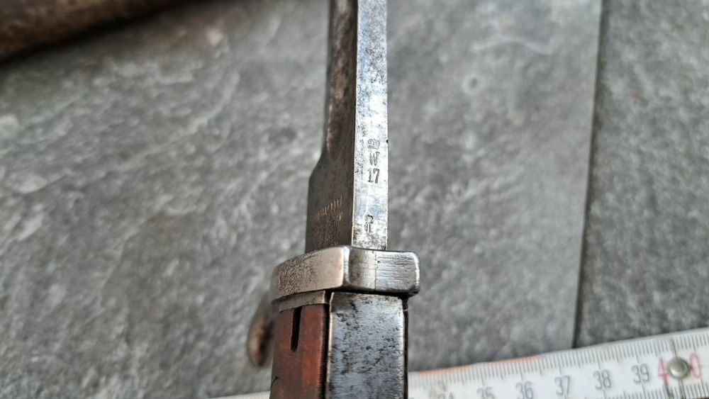 Baioneta germana ww1